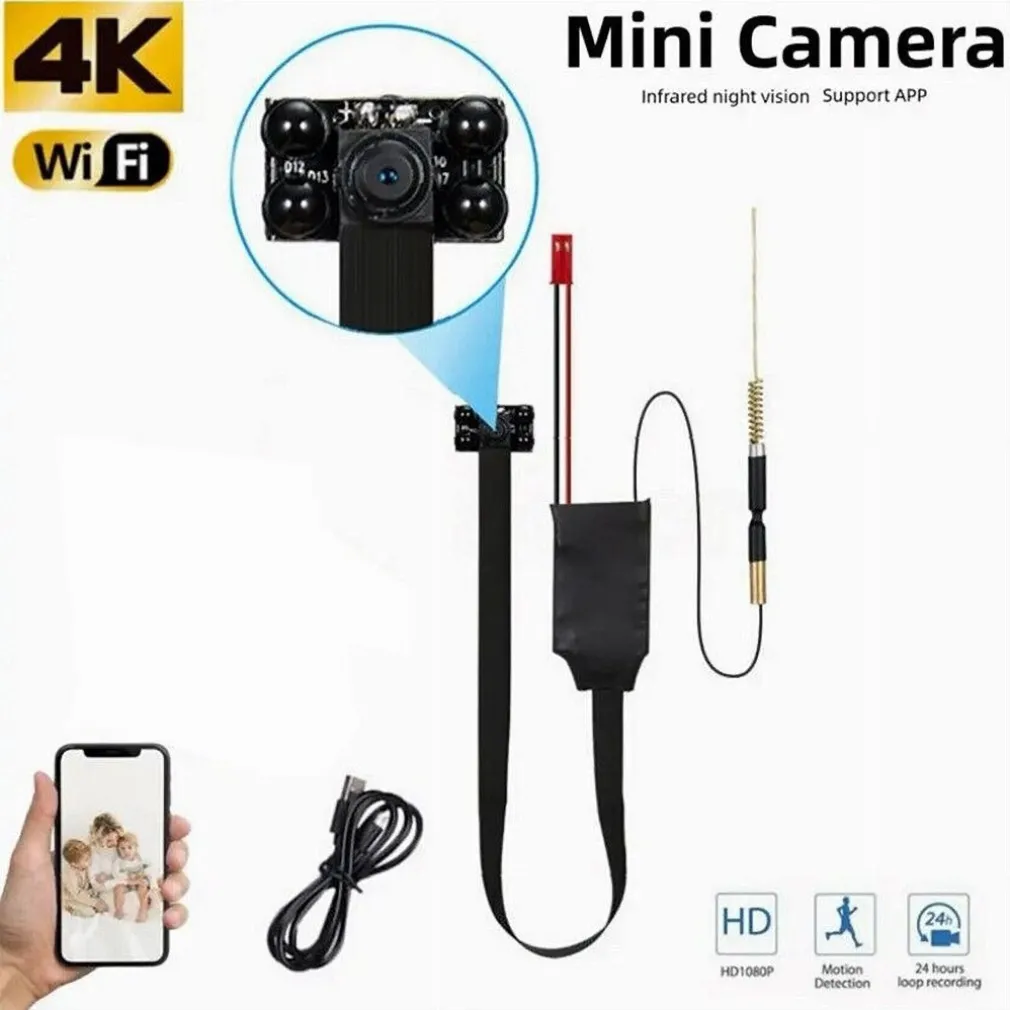 MINI MICRO CAMERA AUDIO VIDEO FULL HD APP IP NASCOSTA MICROCAM CMOS WIFI
