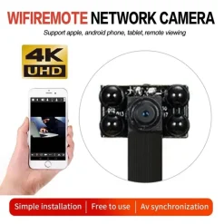 MINI MICRO CAMERA AUDIO VIDEO FULL HD APP IP NASCOSTA MICROCAM CMOS WIFI