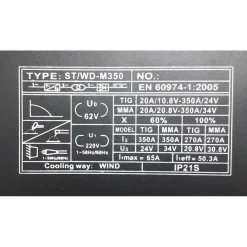 MINI SALDATRICE AD ELETTRODO ELETTRICA INVERTER ELETTRODO 1.6 /3.2MM 350A M350