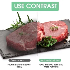 MINI SIGILLATORE PER SOTTOVUOTO 7IN1 PORTATILE 3 VELOCITÀ RICARICABILE CON 5 SACCHETTI