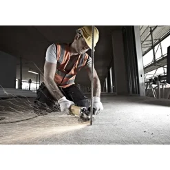 MINI SMERIGLIATRICE ANGOLARE 730W 115mm FLEX DEWALT DWE4016 INTERRUTTORE NO-VOLT