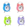 MINI SVEGLIA ANALOGICO DA TAVOLO piccola OROLOGIO ALLARME SONORO