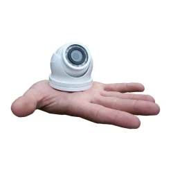 MINI TELECAMERA DOME AHD VIDEOSORVEGLIANZA FULL HD 1080P 3.6MM 12LED VIDEO 1.3MP
