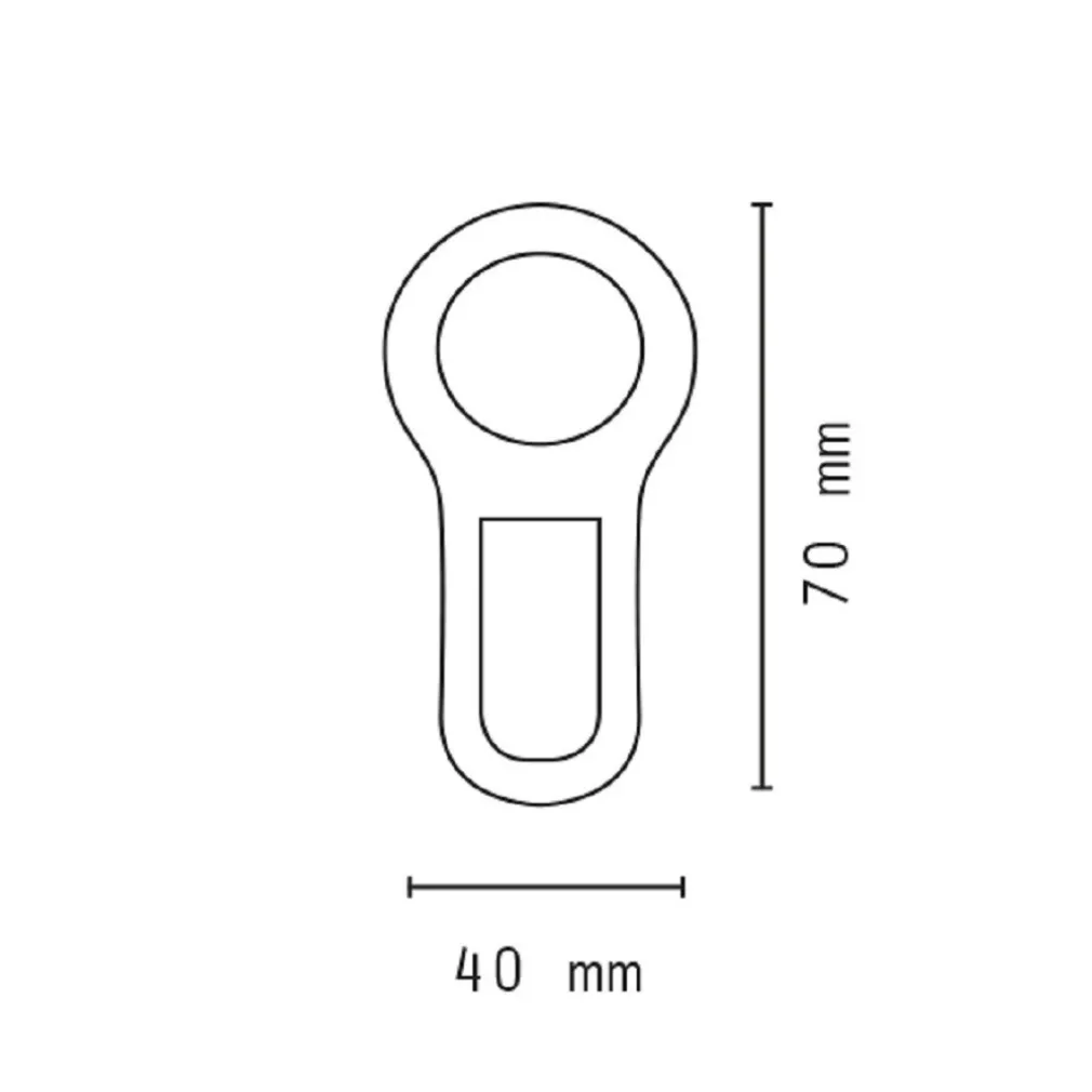 MINI TORCIA A LED COB IN ALLUMINIO TASCABILE PORTATILE IN VARI COLORI DT-2070