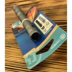 MINI TORCIA CON ZOOM A LED TX-9636 A BATTERIE COMPATTA CON CUSTODIA IN METALLO