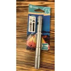 MINI TORCIA CON ZOOM A LED TX-9636 A BATTERIE COMPATTA CON CUSTODIA IN METALLO