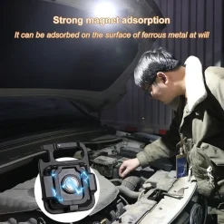 MINI TORCIA PORTATILE COB RICARICABILE PORTACHIAVI MULTIFUNZIONE EMERGENZA PESCA