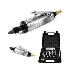 MINI TRAPANO DRIMMEL SMERIGLIATRICE FRESATRICE AD ARIA COMPRESSA VALIGETTA 15 PZ