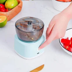 MINI TRITATUTTO ELETTRICO ROBOT CUCINA MISCELATORE ALIMENTARE PORTATILE SENZA FILI