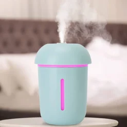 MINI UMIDIFICATORE 3 IN 1 PORTATILE CON LUCE A FORMA DI FUNGO CAMERA AUTO Q-A241