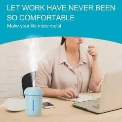 MINI UMIDIFICATORE 3 IN 1 PORTATILE CON LUCE A FORMA DI FUNGO CAMERA AUTO Q-A241