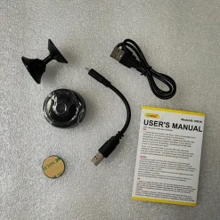 MINI WEBCAM TELECAMERA MULTIUSO INDOOR IP RICARICABILE HD SMART LIFE WIFI Q-HQ36