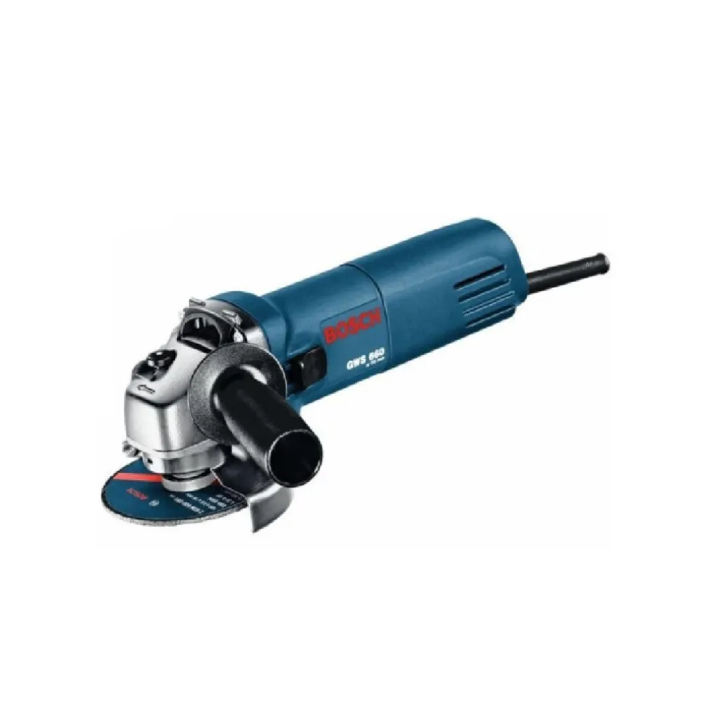 MINISMERIGLIATRICE ANGOLARE GWS 660 BOSCH FLEX DISCO 115MM 660W PROFESSIONALE