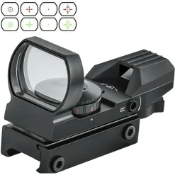 MIRINO OLOGRAFICO DI PRECISIONE PER FUCILE OTTICA CON RETICOLO ROSSO E VERDE