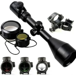 MIRINO OTTICO DI PRECISIONE PER FUCILE CARABINA CON RETICOLO ILLUMINATO 3-9x56EG