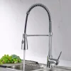 MISCELATORE LAVELLO CUCINA DOCCIA PROFESSIONALE ISOLA CROMATO RUBINETTO LAVABO