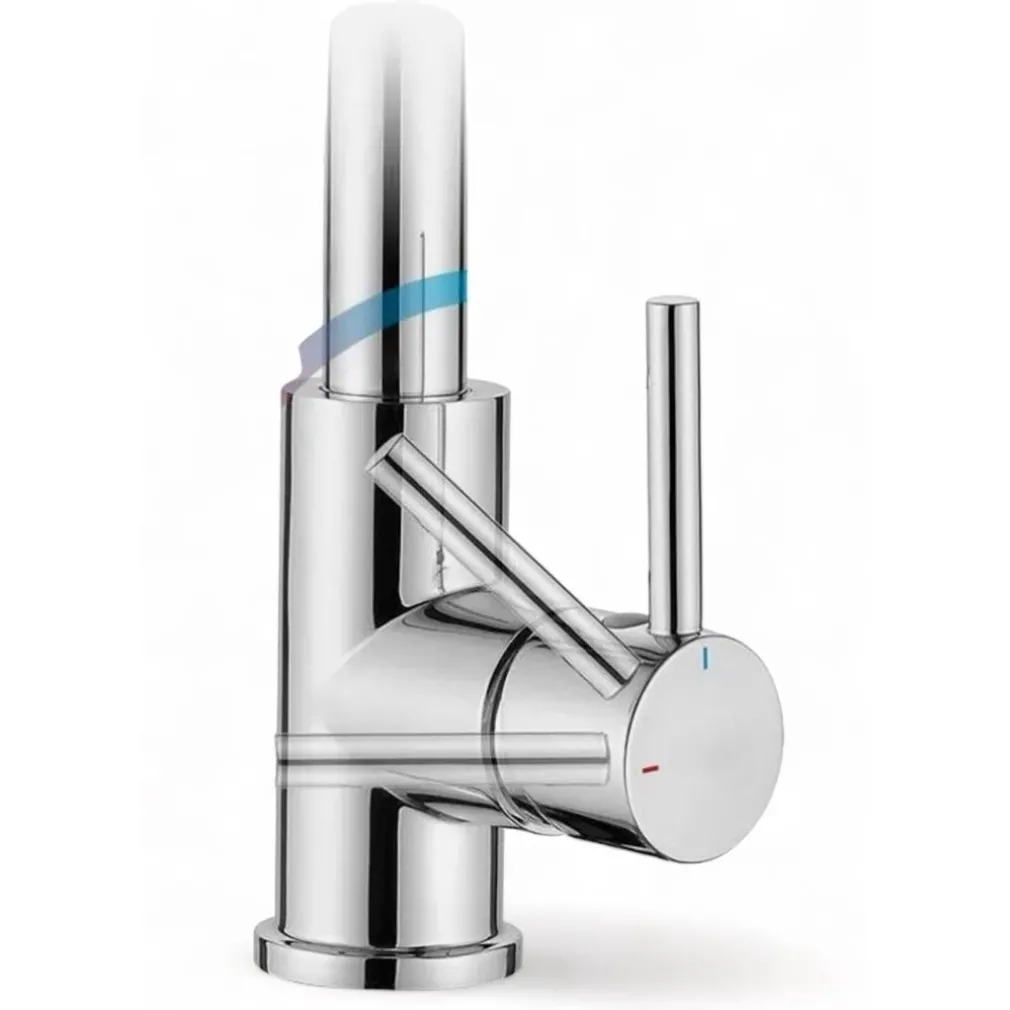 MISCELATORE PER CUCINA RUBINETTO CON DOCCETTA ESTRAIBILE MONOCOMANDO CROMATO 79570