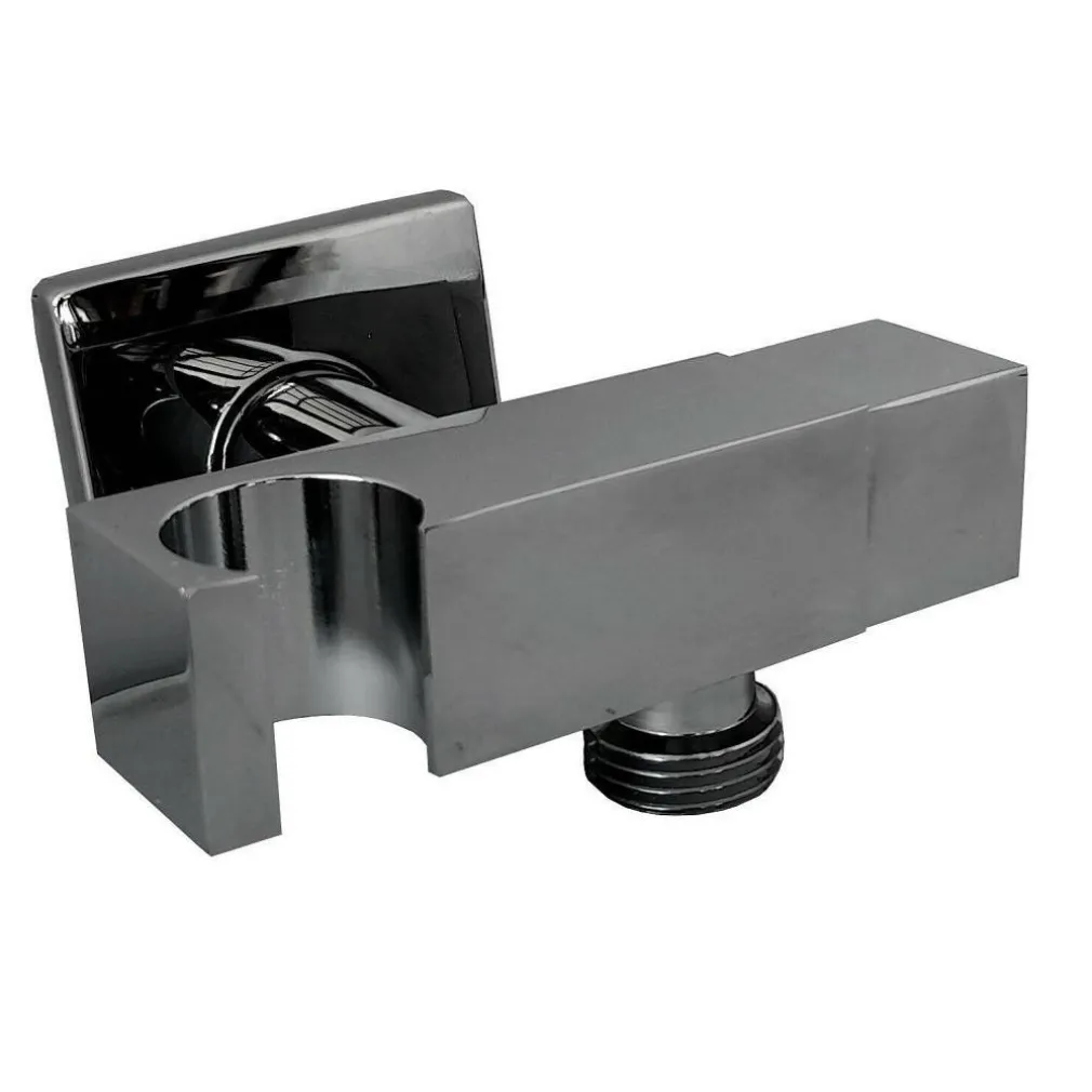 MISCELATORE PER DOCCIA A INCASSO PARETE CON SUPPORTO DOCCETTA QUADRATO ART.59506