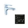 MISCELATORE RUBINETTO 52339 BAGNO LAVABO LAVANDINO MONOCOMANDO RUBINETTERIA