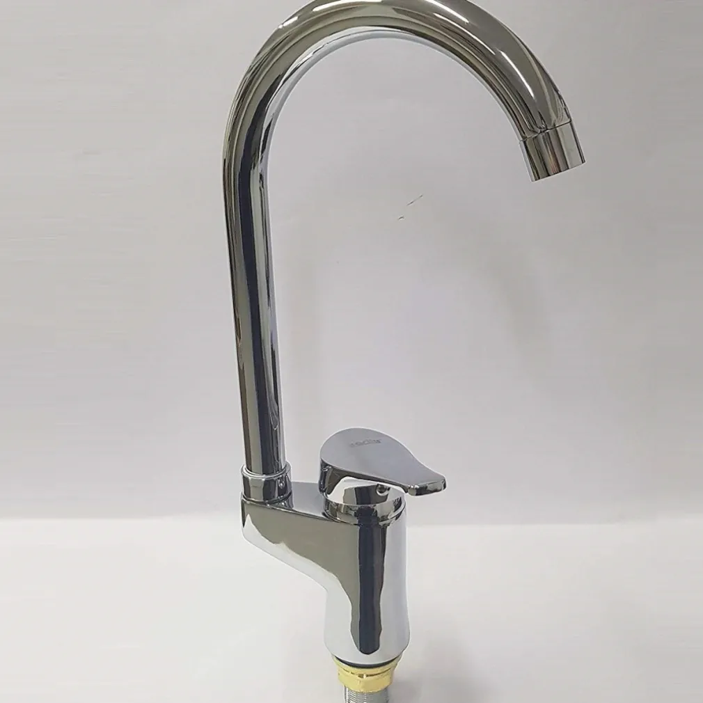 MISCELATORE RUBINETTO CANNA ALTA ESY_52963 DOPPIO FORO MONOCOMANDO RUBINETTERIA