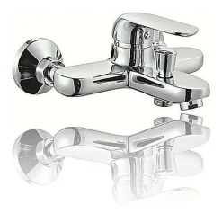 MISCELATORE RUBINETTO CON DEVIATORE VASCA DA BAGNO MONOCOMANDO CROMATO 52955