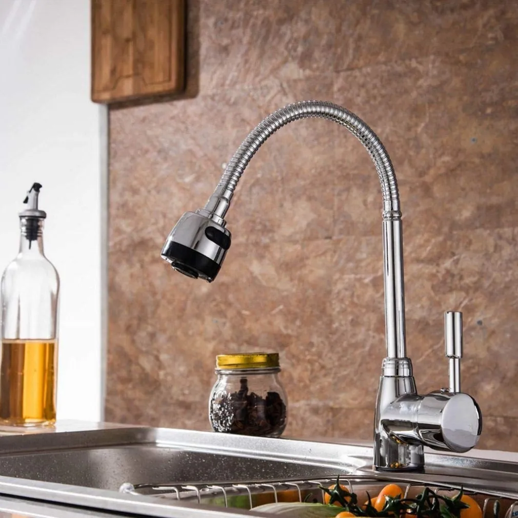 MISCELATORE RUBINETTO ESY_52814 MONOFORO MONOCOMANDO 360 GRADI RUBINETTERIA