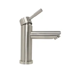 MISCELATORE RUBINETTO LAVELLO LAVABO S9004 MONOFORO MONOCOMANDO RUBINETTERIA