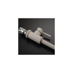 MISCELATORE RUBINETTO LAVELLO CUCINA CANNA ALTA AVENA FRAGRANITE MARRONE BEIGE