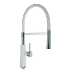 MISCELATORE RUBINETTO LAVELLO CUCINA CON DOCCETTA MONOCOMANDO CANNA ALTA 59594