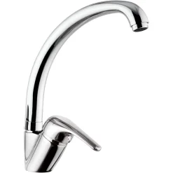 MISCELATORE RUBINETTO MONOCOMANDO LAVABO LAVELLO CUCINA CANNA ALTA MODERNO