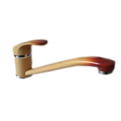 MISCELATORE RUBINETTO MONOCOMANDO LAVABO LAVELLO CUCINA CANNA LUNGA 52990