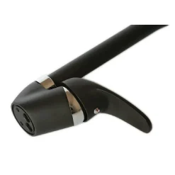 MISCELATORE RUBINETTO MONOCOMANDO PER LAVELLO CUCINA CANNA CURVA NERO 52938