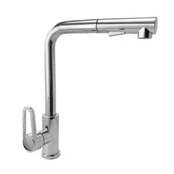 MISCELATORE RUBINETTO MONOCOMANDO DOCCETTA ESTRAIBILE PER LAVELLO CUCINA 79569