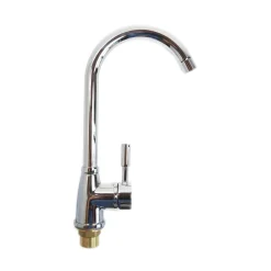 MISCELATORE RUBINETTO MONOCOMANDO LAVABO LAVELLO BAGNO CUCINA CROMATO V6