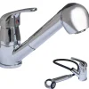MISCELATORE RUBINETTO PER LAVELLO CUCINA CON DOCCETTA ESTRAIBILE FLESSIBILE 52336