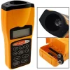 MISURATORE DI DISTANZA METRO PUNTATORE LASER ULTRASUONI DISPLAY LCD MISURA 18 M