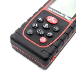 MISURATORE DI DISTANZA METRO PUNTATORE LASER ULTRASUONI DISPLAY LCD MISURA 40 MT