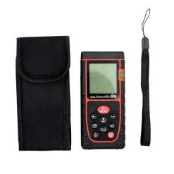 MISURATORE DI DISTANZA METRO PUNTATORE LASER ULTRASUONI DISPLAY LCD MISURA 40 MT