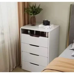 MOBILE TOELETTA POSTAZIONE TRUCCO CON SPECCHIO LUCI SGABELLO NASCOSTO CON CASSETTI