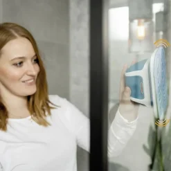 MOCIO ELETTRICO SENZA FILI RICARICABILE PER LA PULIZIA CASA PAVIMENTI ERGONOMICO