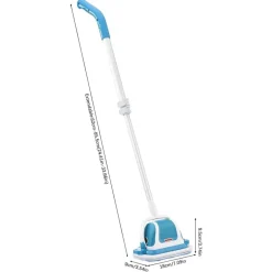 MOCIO ELETTRICO SENZA FILI RICARICABILE PER LA PULIZIA CASA PAVIMENTI ERGONOMICO