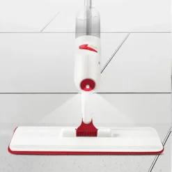 MOCIO SPRAY PER PULIZIA PAVIMENTI CON PANNO MICROFIBRA SERBATOIO 350ML ROTAZIONE 360°