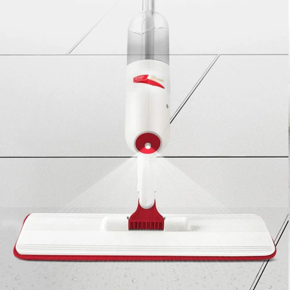 MOCIO SPRAY PER PULIZIA PAVIMENTI CON PANNO MICROFIBRA SERBATOIO 350ML ROTAZIONE 360°