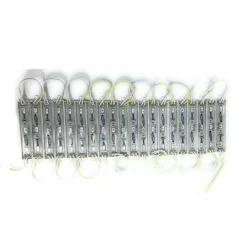 MODULO LED 12V 20 STRISCE 3LED SMD 5730 PER INSEGNE VARI COLORI LUCE IP65 5730-C