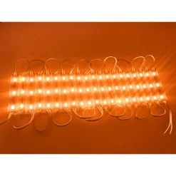 MODULO LED 12V 20 STRISCE 3LED SMD 5730 PER INSEGNE VARI COLORI LUCE IP65 5730-C