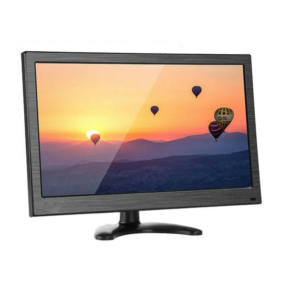 MONITOR HDMI VGA SCHERMO LCD TFT 13.3 POLLICI 1080P ALTOPARLANTE BNC USB RCA