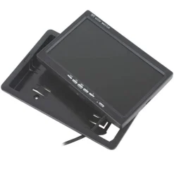 MONITOR LCD 7'' TELECAMERA TV TELEVISORE RETROMARCIA 4 INGRESSI VIDEO SORVEGLIANZA