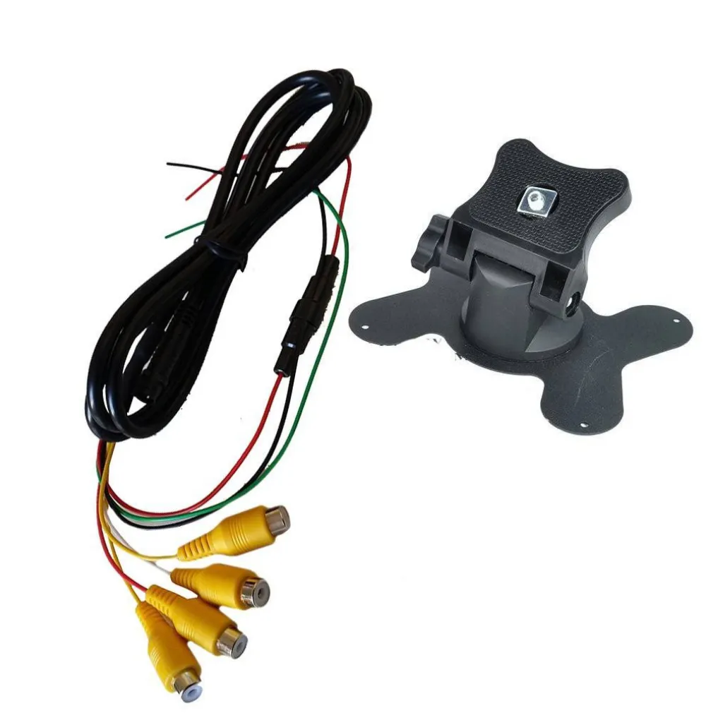 MONITOR LCD 7'' TELECAMERA TV TELEVISORE RETROMARCIA 4 INGRESSI VIDEO SORVEGLIANZA