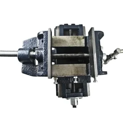 MORSA A CROCE DA 100MM 4 POLLICI DOPPIE GANASCE PER TRAPANO A COLONNA DA BANCO