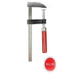 MORSETTO A VITE DA FALAGNAME PER BRICOLAGE MORSA MORSETTA DI SERRAGGIO 80X200MM